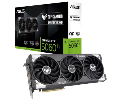 Karta graficzna ASUS GeForce RTX 5060 Ti TUF Gaming OC 16GB GDDR7 DLSS4